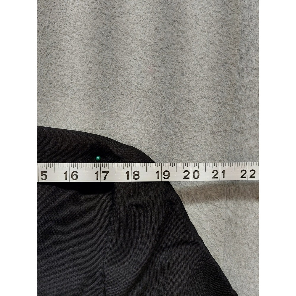 Le Suit Women Blazer Jacket 14 Black Button Front Pockets Single Breasted Career - Picture 12 of 15